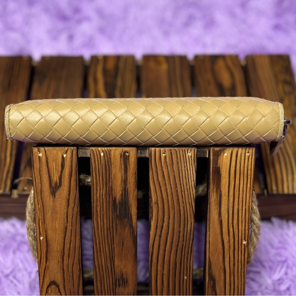 BOTTEGA VENETA Woven Zip Around Long Wallet - Picture 8 of 13